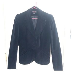 Vintage style velvet jacket